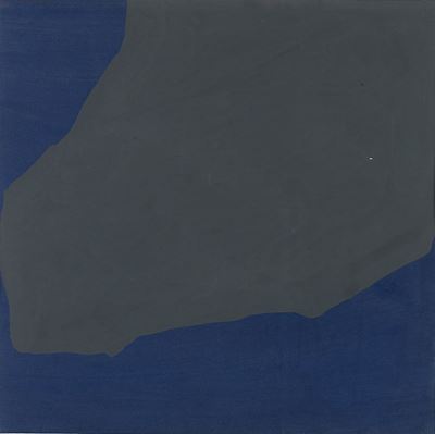 Irregular form, 1990, acquerello e gouache su carta