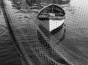 La rete e la barca, anni 1960
Stampa vin