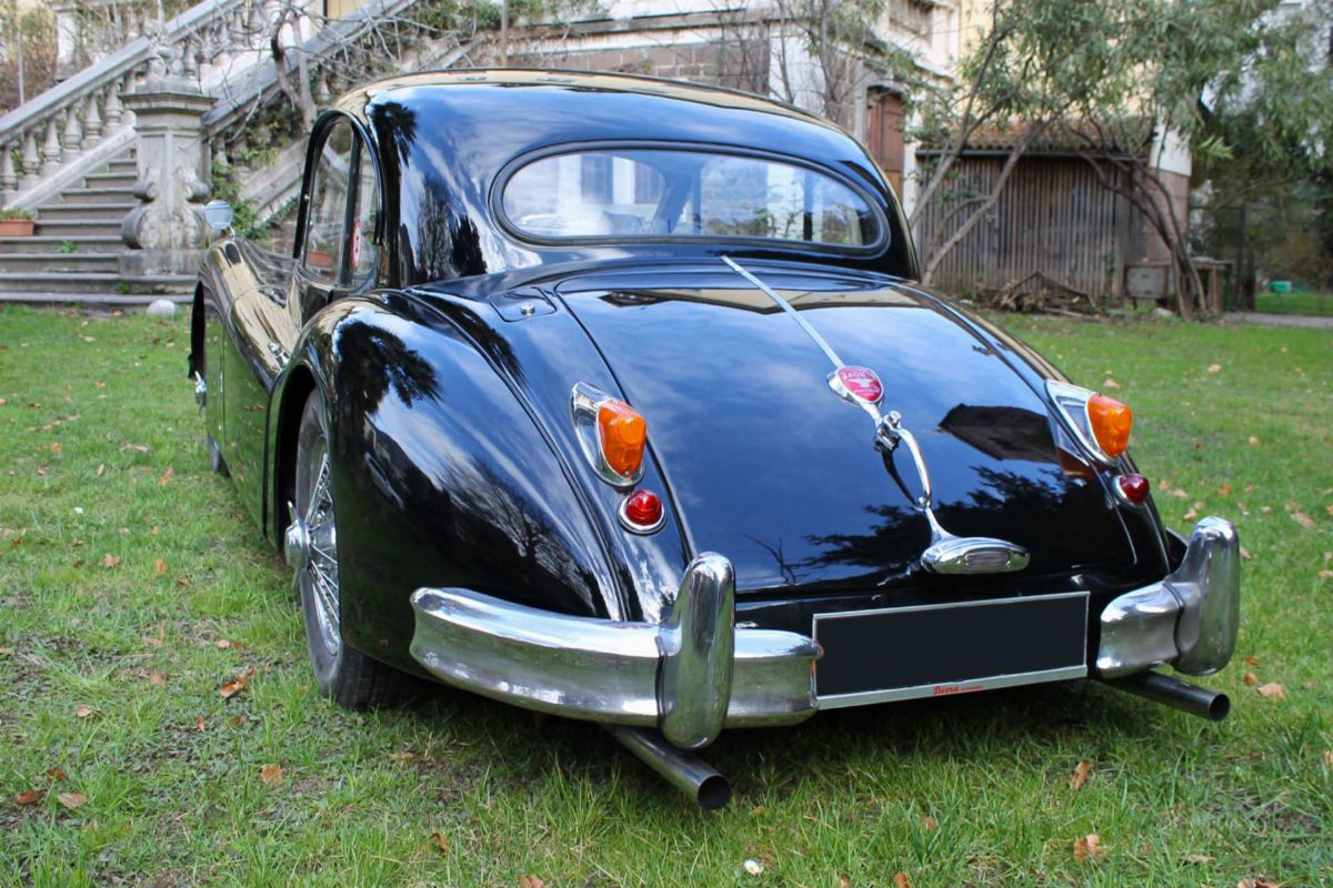 1955, xk 140 jaguar coupè. numero di te