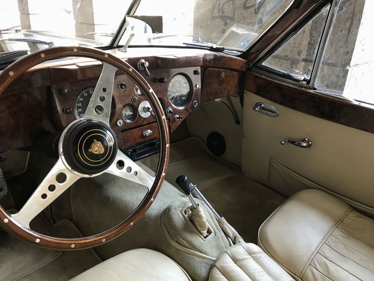 1955, xk 140 jaguar coupè. numero di te