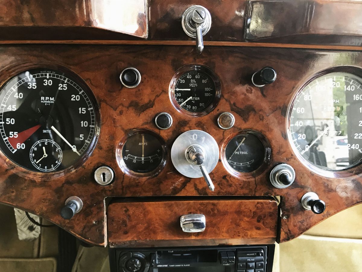 1955, xk 140 jaguar coupè. numero di te
