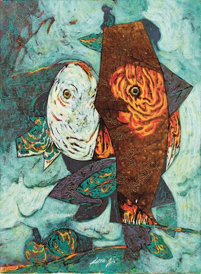 Senza titolo (olio su tela, 40x30 cm, 1979)