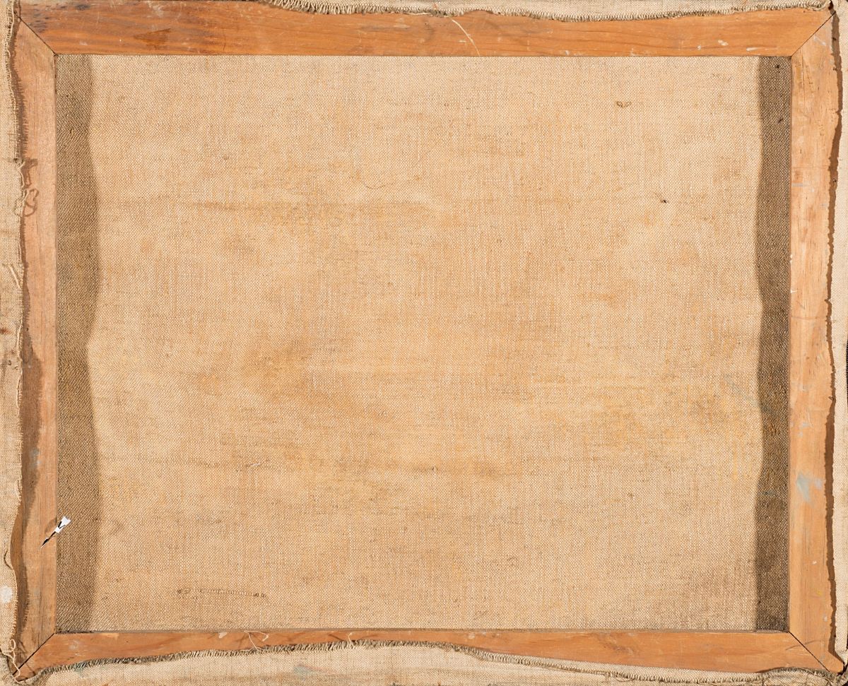 Francesco De Rocchi - Paesaggio, olio su tela