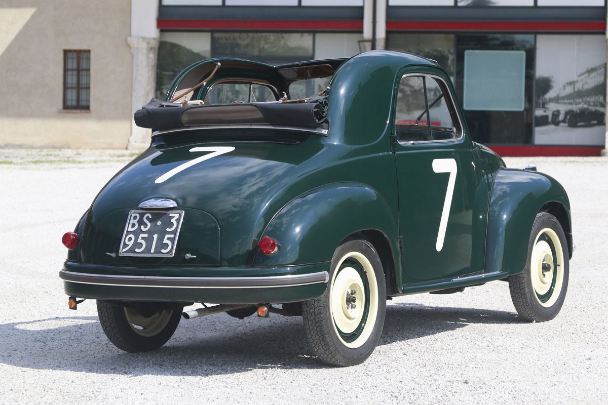 Fiat - 500C del 1952 con numero di telaio 356683