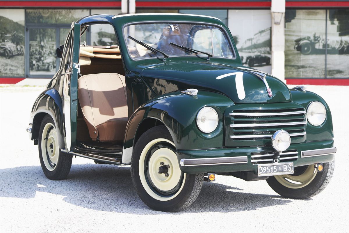 Fiat - 500C del 1952 con numero di telaio 356683