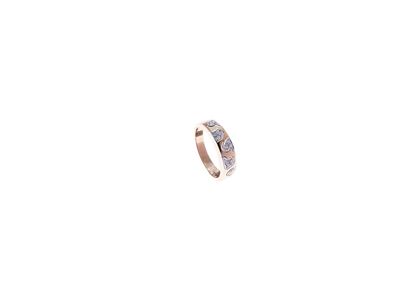 Anello in Oro e Diamanti a Piccola Fasci