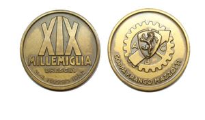 1952, medaglia del partecipante alla XIX
