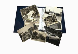 Lotto di 54 fotografie di vetture che ha