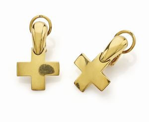 PAIO DI ORECCHINI IN ORO, FIRMATI POMELLATO