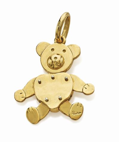 Pomellato, Pendente 'Orso' in oro giallo 18K