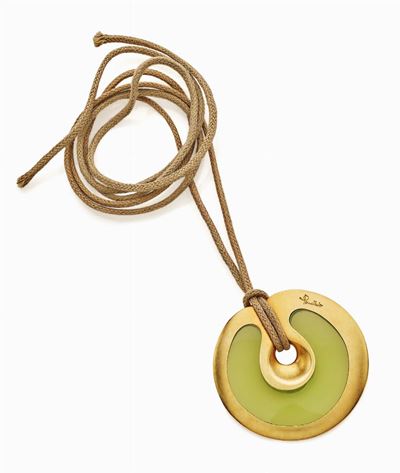 Pomellato, Pendente in oro giallo 18K della Collezione Maori