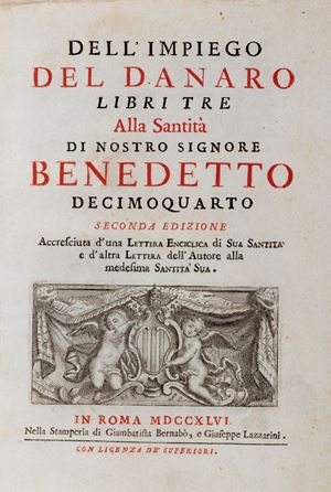 Dell’impiego del danaro libri tre 