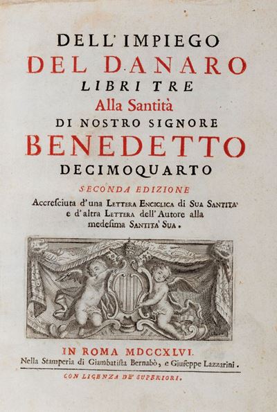Dell’impiego del Danaro Libri Tre