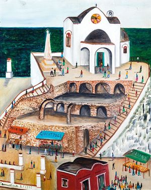 di Capri Carmelina - The feast of the sailors in Santa Maria with the toy tent