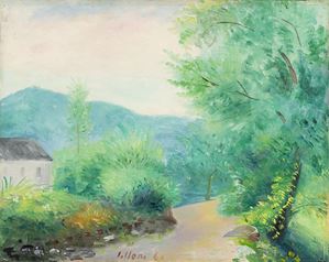Lilloni Umberto - Paesaggio parmense
