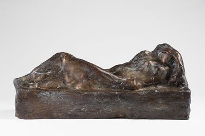 Arianna - bronzo lucidato, cm 16,3x38x13, 1990