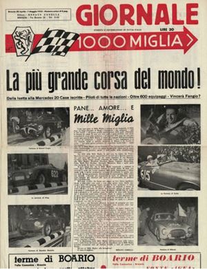 Pubblicazione "Giornale 1000 Miglia" del