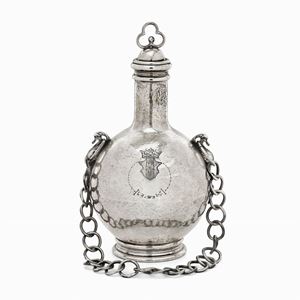 A silver bottle, Italy 20th Century, Calderoni