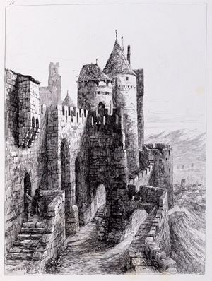 Etchings on the Loire and in the south of France