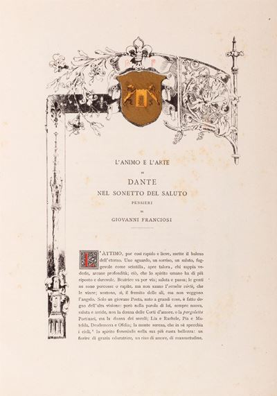 Il Saluto di Beatrice - L’animo e L’arte di Dante nel Sonetto del Saluto