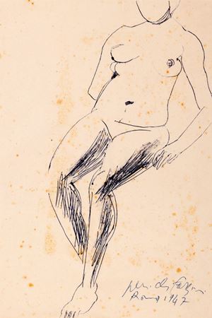 Fazzini  Pericle - Nudo