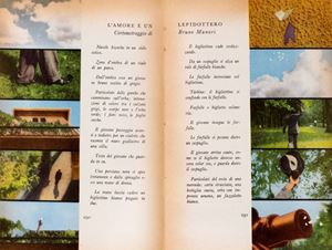 Bruno Munari - L’Amore &#232; un lepidottero - Il Tesoretto. Almanacco dello “Specchio,, 1942- XX