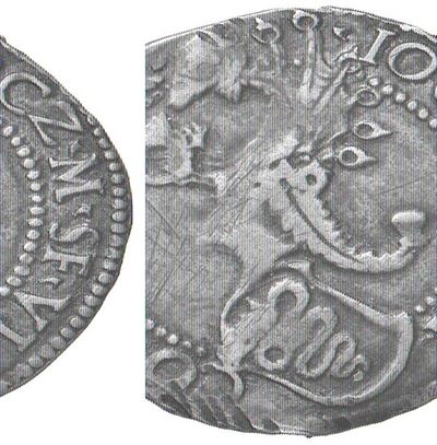 Milano, Grosso da 3 soldi con elmo e morso di cavallo (1480-1494)