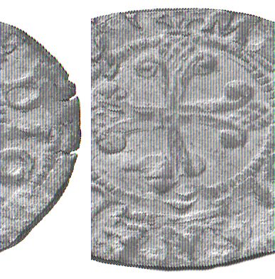 Francesco I d’Angouleme, Denaro con giglio e croce (1515-1522)