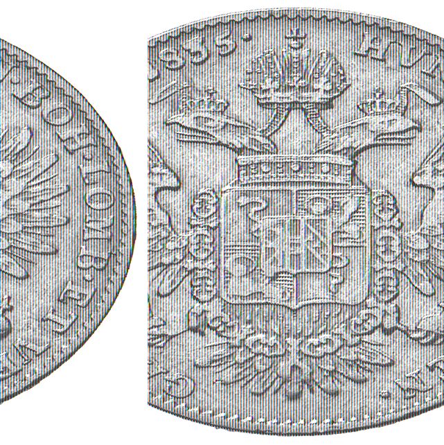 Francesco I d’Asburgo-Lorena, Mezza sovrana del 1835