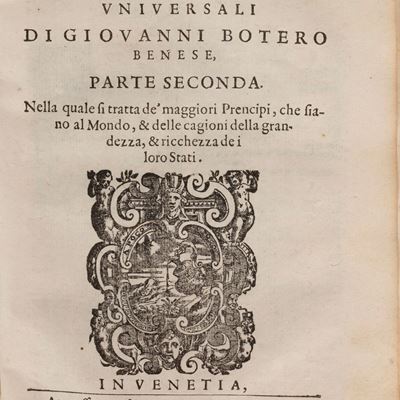 Delle Relationi Universali