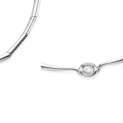 Collana in Oro e Diamante in Oro 18k a B