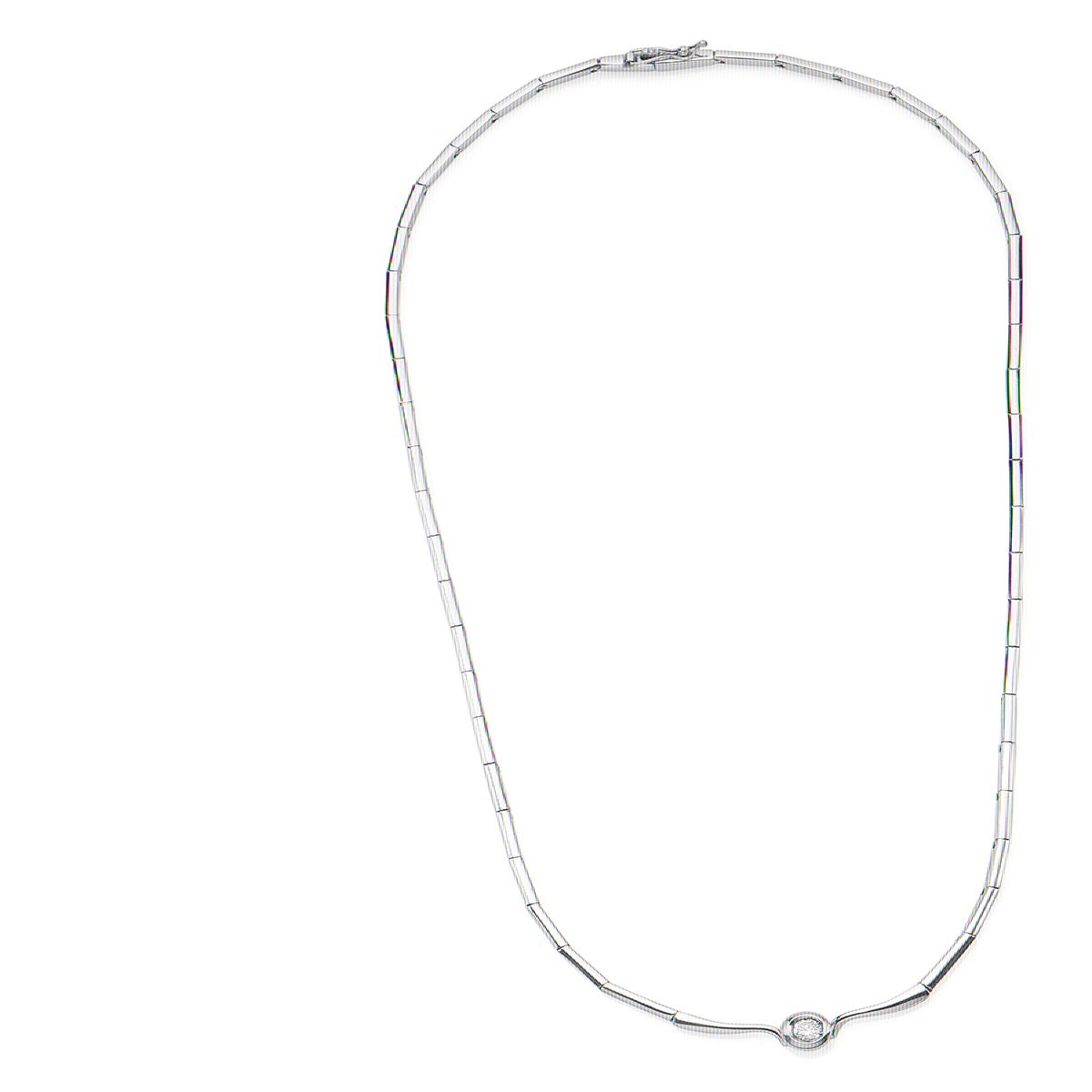 Collana in Oro e Diamante in Oro 18k a B