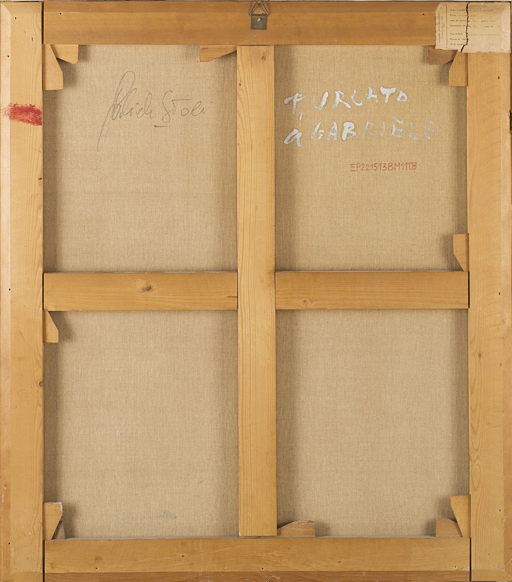 Giulio Turcato - Composizione, 1969, olio e tecnica mista su tela