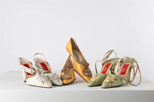 Lotto composto da tre paia di scarpe