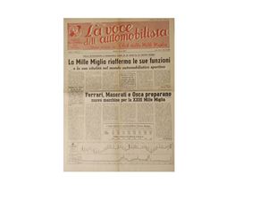 Pubblicazione "La voce dell'automobilist