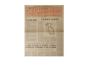 Pubblicazione "La voce dell'automobilist