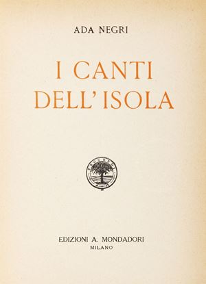 Ada Negri - The Songs of the Island
