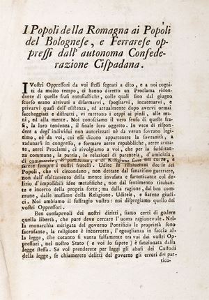 Garibaldi, Giuseppe - Moti e rivoluzioni
