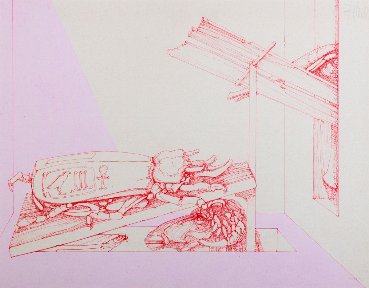 Fabrizio Clerici - 3 Disegni