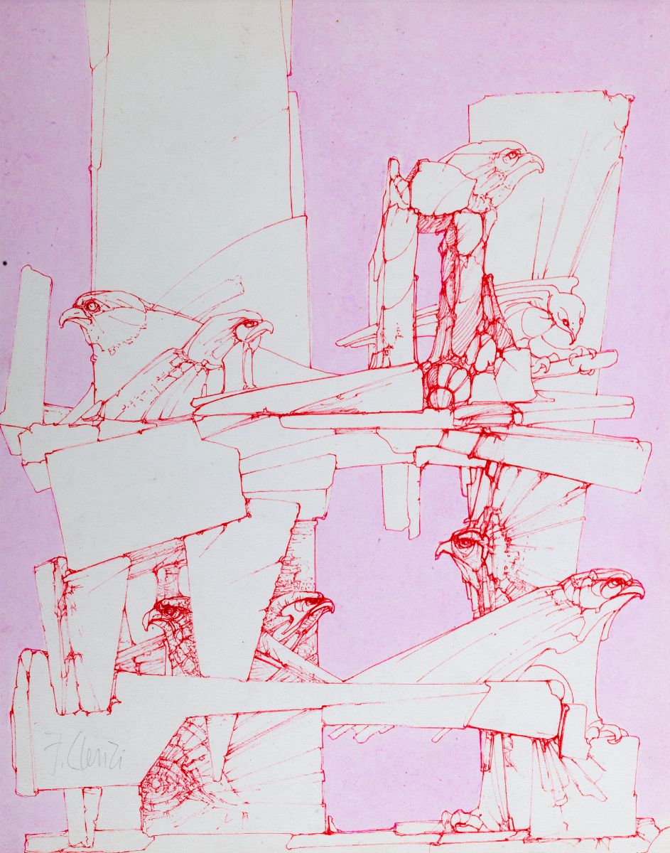 Fabrizio Clerici - 3 Disegni