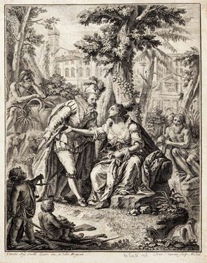 Album containing 16 engravings