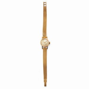 A 18K yellow gold lady's wristwatch, Zenith