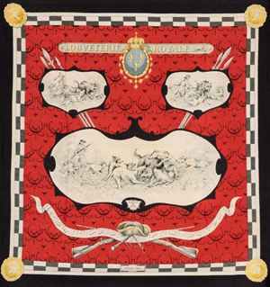 Foulard Louveterie Royale