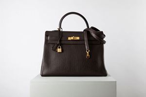 Hermès - Borsa Kelly Retourne 35 cm