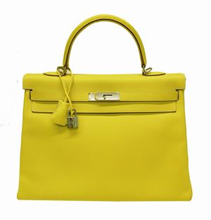 Hermès - Borsa Kelly Retourne 35 cm