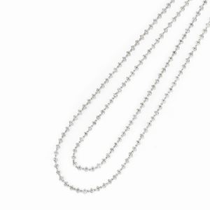 Collana sautoir con diamanti