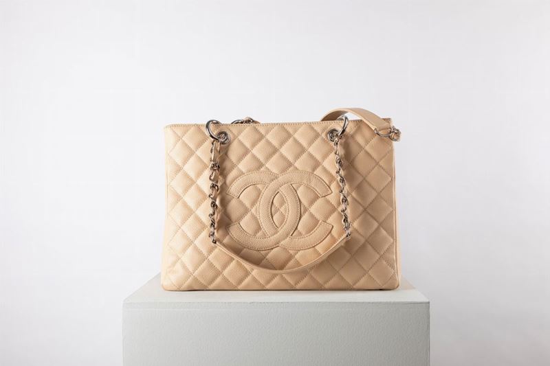 Chanel on sale borsa beige