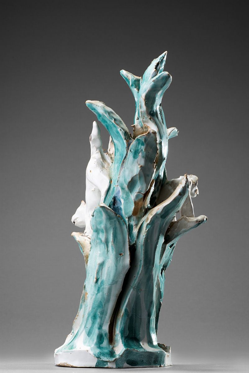Arturo Martini - Scoiattoli, ceramica policroma, 1929-1930