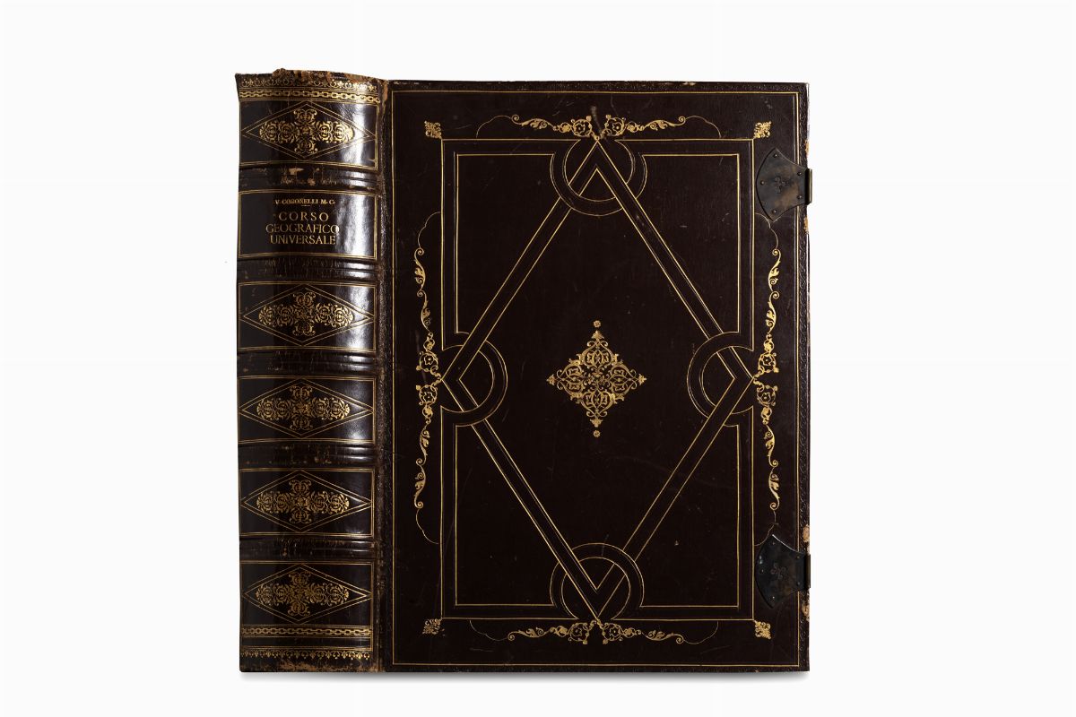 Vincenzo Maria Coronelli - [atlante Veneto: Corso Geografico Universale, o Sia la Terra Divisa ne...