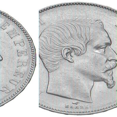 FRANCIA, Moneta da 50 franchi, 1856, Parigi, Oro